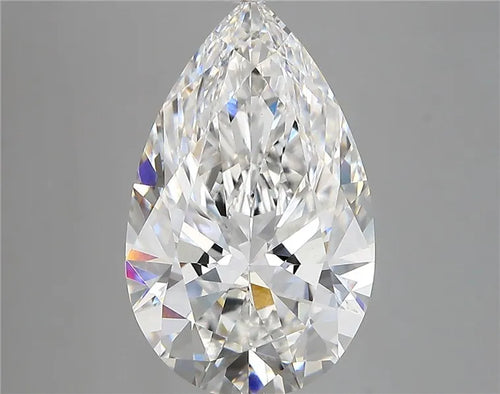 4.93ct Pear Lab Grown Diamond (Colour E, Clarity VVS2, IGI Certified)