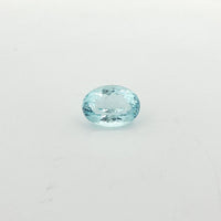 4.97ct Oval Natural Aquamarine (Colour Blue, Clarity Eye Clean, Cut Faceted)