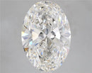 5.00ct Oval Lab Grown Diamond (Colour F, Clarity VVS2, IGI Certified)