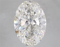 5.00ct Oval Lab Grown Diamond (Colour F, Clarity VVS2, IGI Certified)
