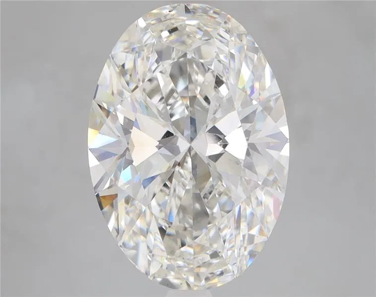 5.00ct Oval Lab Grown Diamond (Colour F, Clarity VVS2, IGI Certified)