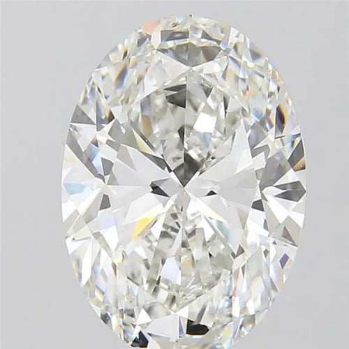 5.00ct Oval Lab Grown Diamond (Colour F, Clarity VVS2, IGI Certified)