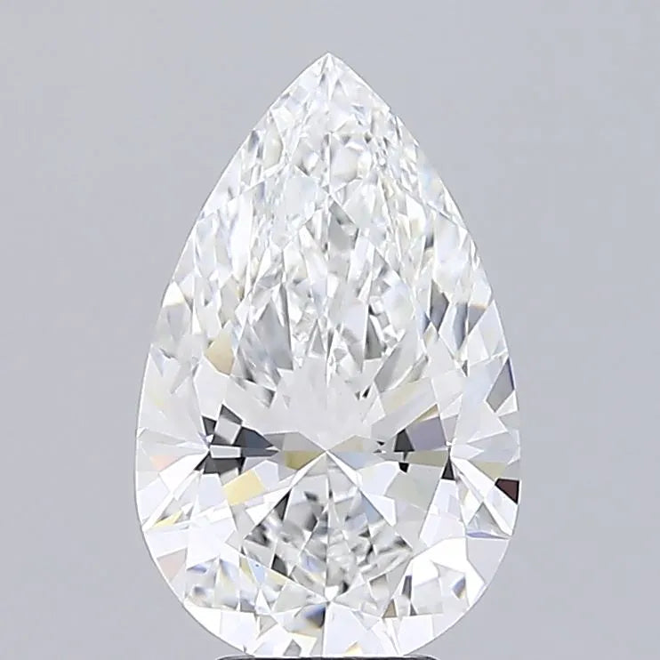 5.00ct Pear Lab Grown Diamond (Colour E, Clarity VVS2, IGI Certified)