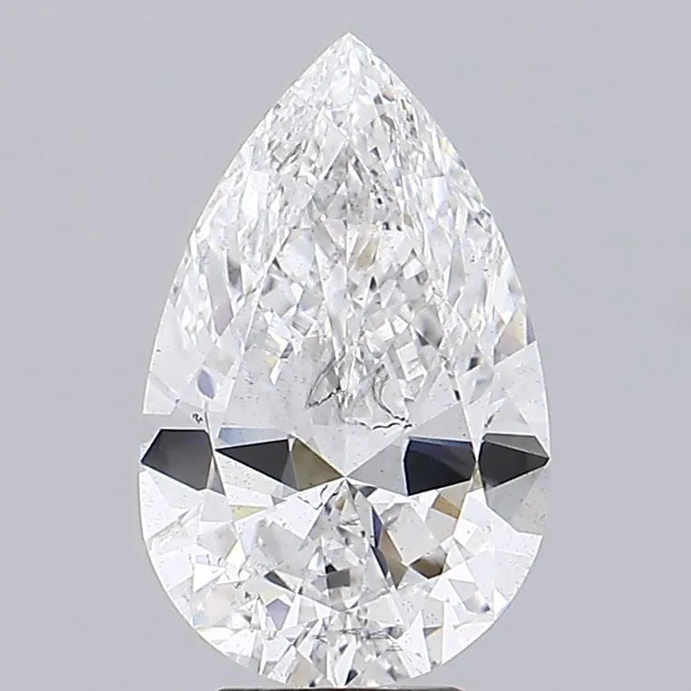 5.00ct Pear Lab Grown Diamond (Colour F, Clarity SI1, IGI Certified)