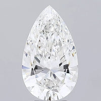 5.00ct Pear Lab Grown Diamond (Colour F, Clarity VVS2, IGI Certified)