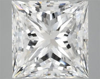 5.00ct Princess Lab Grown Diamond (Colour E, Clarity SI1, IGI Certified)