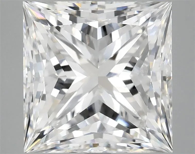 5.00ct Princess Lab Grown Diamond (Colour E, Clarity SI1, IGI Certified)