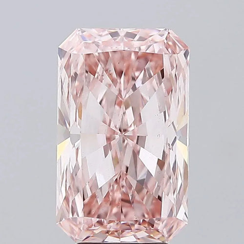 5.00ct Radiant Lab Grown Diamond (Colour Fancy Intense Pink, Clarity VS2, IGI Certified)