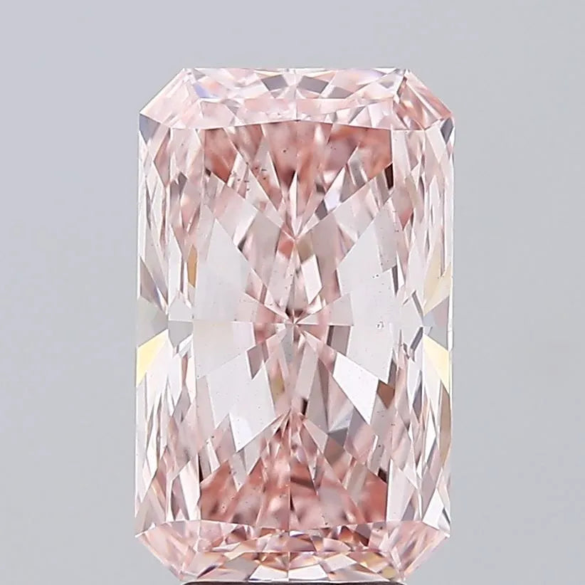 5.00ct Radiant Lab Grown Diamond (Colour Fancy Intense Pink, Clarity VS2, IGI Certified)
