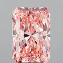 5.00ct Radiant Lab Grown Diamond (Colour Fancy Vivid Pink, Clarity VS1, IGI Certified)