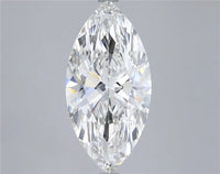 5.01ct Marquise Lab Grown Diamond (Colour G, Clarity VS2, IGI Certified)