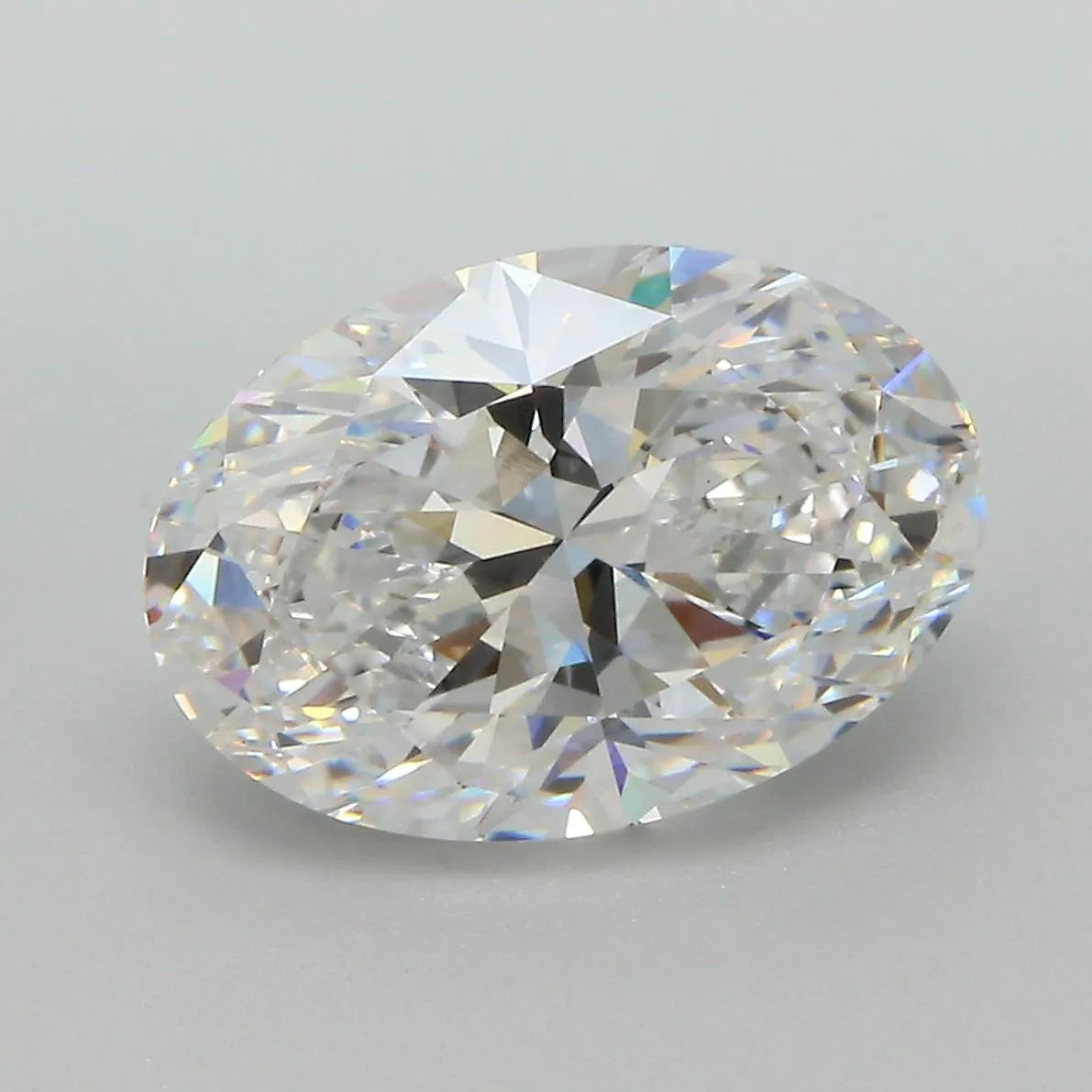 5.01ct Oval Lab Grown Diamond (Colour D, Clarity VVS2, Cut VG, IGI Certified)