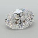 5.01ct Oval Lab Grown Diamond (Colour D, Clarity VVS2, Cut VG, IGI Certified)