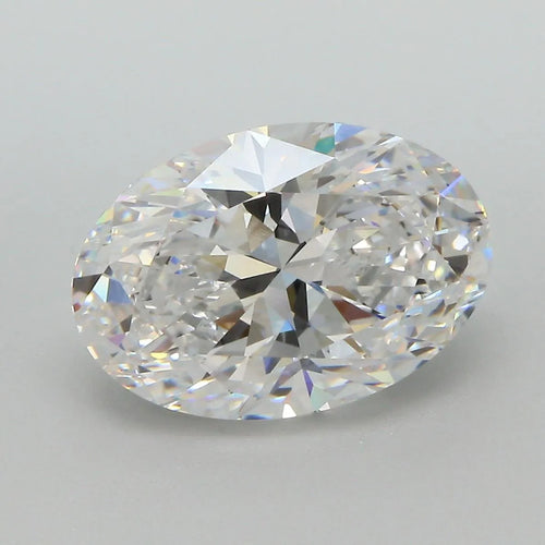 5.01ct Oval Lab Grown Diamond (Colour D, Clarity VVS2, Cut VG, IGI Certified)