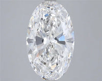 5.01ct Oval Lab Grown Diamond (Colour E, Clarity SI1, IGI Certified)