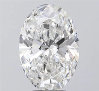 5.01ct Oval Lab Grown Diamond (Colour G, Clarity VVS2, IGI Certified)
