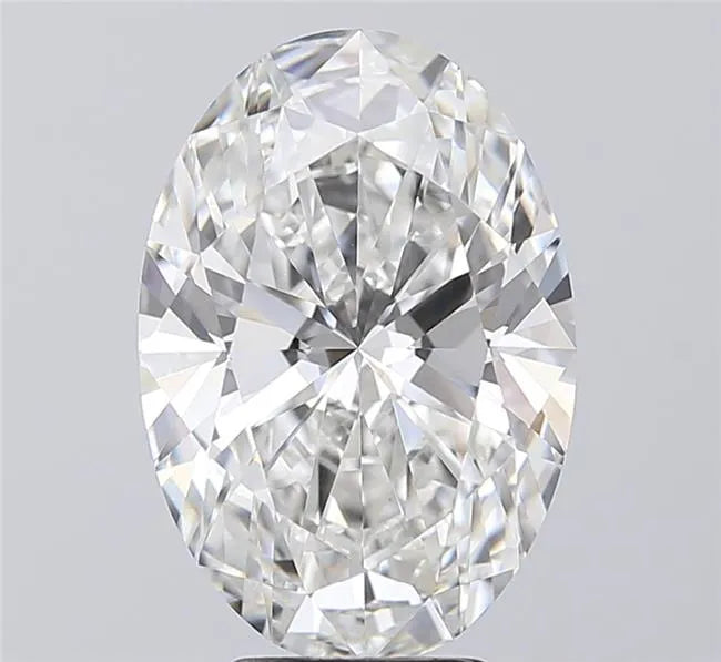 5.01ct Oval Lab Grown Diamond (Colour G, Clarity VVS2, IGI Certified)
