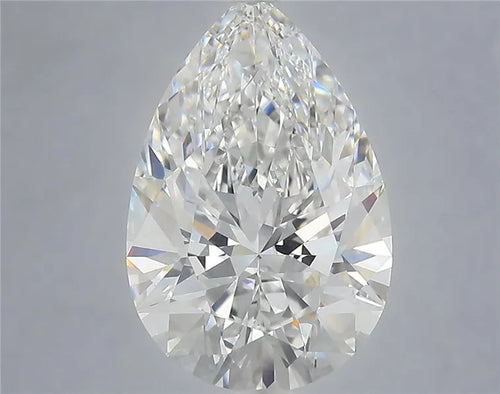 5.01ct Pear Lab Grown Diamond (Colour E, Clarity VVS2, IGI Certified)
