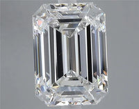 5.05ct Emerald Lab Grown Diamond (Colour F, Clarity VVS2, IGI Certified)