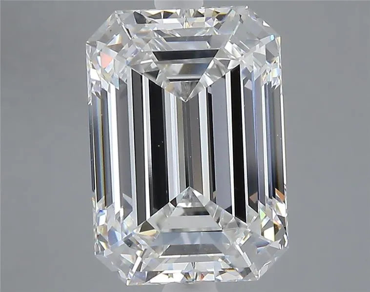 5.05ct Emerald Lab Grown Diamond (Colour F, Clarity VVS2, IGI Certified)