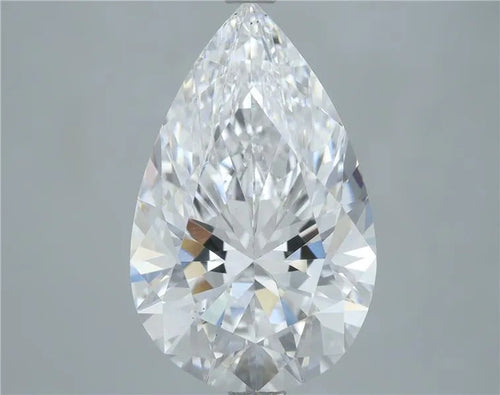 5.05ct Pear Lab Grown Diamond (Colour D, Clarity VS2, Cut EX, IGI Certified)
