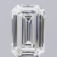 5.06ct Emerald Lab Grown Diamond (Colour F, Clarity VVS2, IGI Certified)