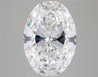 5.06ct Oval Lab Grown Diamond (Colour E, Clarity VVS2, IGI Certified)