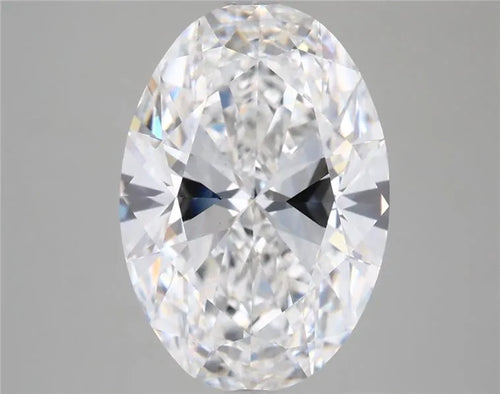 5.06ct Oval Lab Grown Diamond (Colour E, Clarity VVS2, IGI Certified)