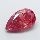 5.06ct Pear Lab Grown Diamond (Colour Fancy Vivid Pink, Clarity VS2, IGI Certified)