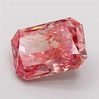 5.07ct Radiant Lab Grown Diamond (Colour Fancy Vivid Pink, Clarity VS1, IGI Certified)