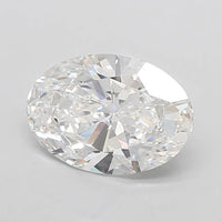 5.08ct Oval Lab Grown Diamond (Colour E, Clarity VVS2, IGI Certified)