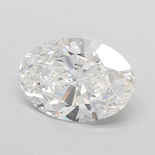 5.08ct Oval Lab Grown Diamond (Colour E, Clarity VVS2, IGI Certified)