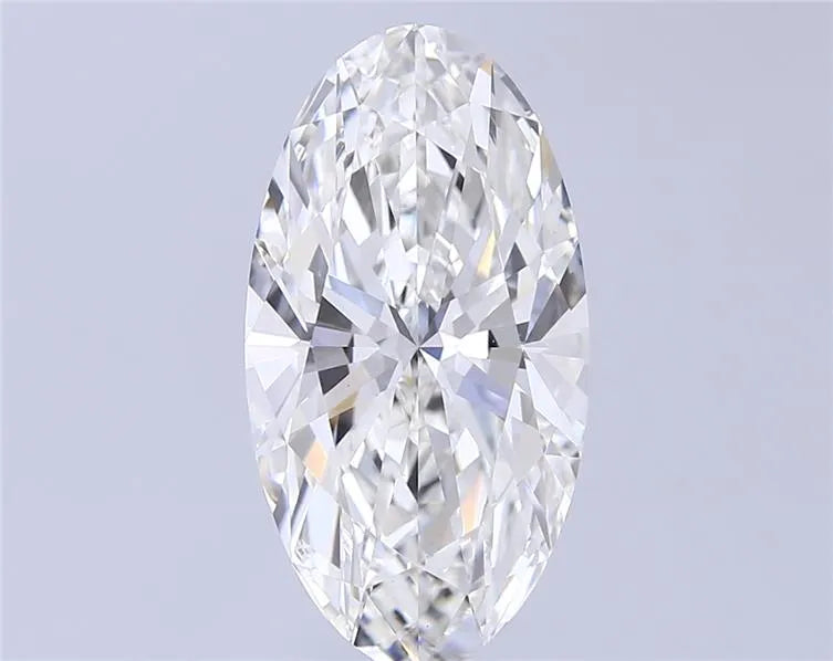 5.08ct Oval Lab Grown Diamond (Colour G, Clarity VVS2, IGI Certified)