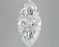 5.09ct Marquise Lab Grown Diamond (Colour E, Clarity VS2, IGI Certified)