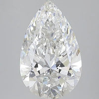 5.09ct Pear Lab Grown Diamond (Colour E, Clarity SI1, IGI Certified)