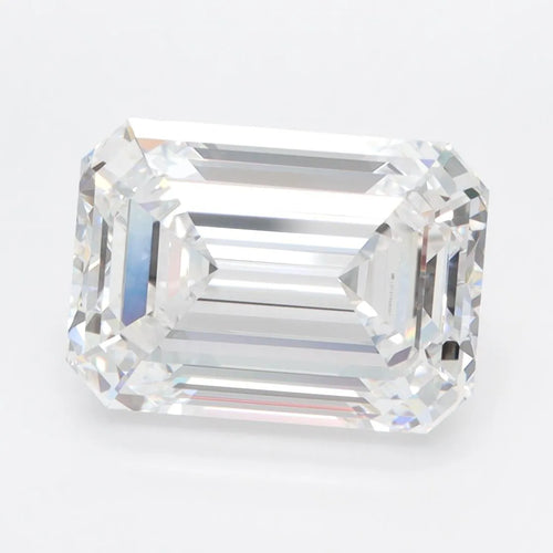 5.10ct Emerald Lab Grown Diamond (Colour D, Clarity VVS1, IGI Certified)