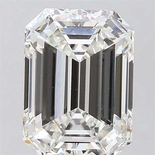 5.10ct Emerald Lab Grown Diamond (Colour F, Clarity VVS2, IGI Certified)