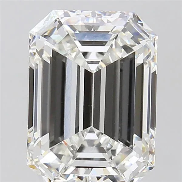5.10ct Emerald Lab Grown Diamond (Colour F, Clarity VVS2, IGI Certified)