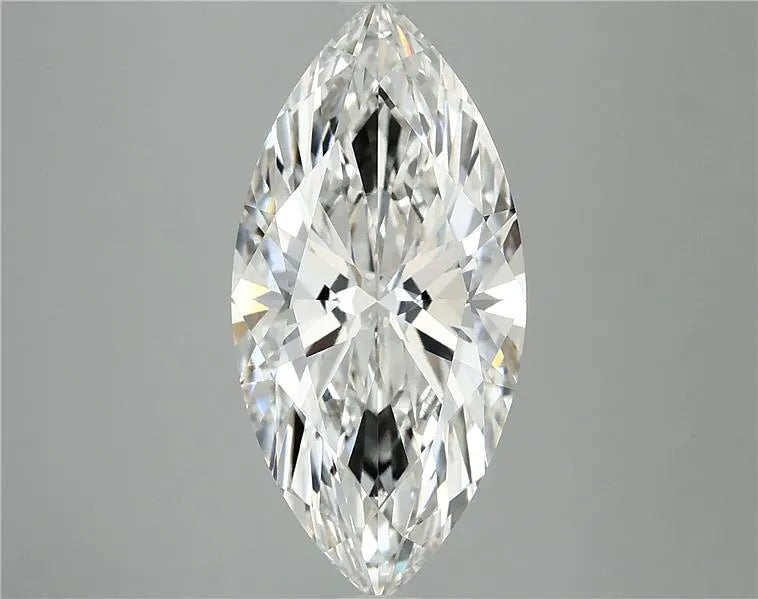 5.10ct Marquise Lab Grown Diamond (Colour G, Clarity VVS2, IGI Certified)