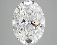 5.10ct Oval Lab Grown Diamond (Colour D, Clarity VVS2, IGI Certified)