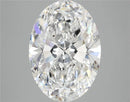 5.10ct Oval Lab Grown Diamond (Colour D, Clarity VVS2, IGI Certified)