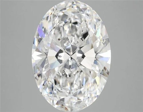 5.10ct Oval Lab Grown Diamond (Colour D, Clarity VVS2, IGI Certified)