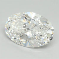 5.10ct Oval Lab Grown Diamond (Colour E, Clarity VVS1, IGI Certified)