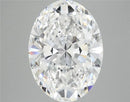 5.10ct Oval Lab Grown Diamond (Colour E, Clarity VVS2, IGI Certified)