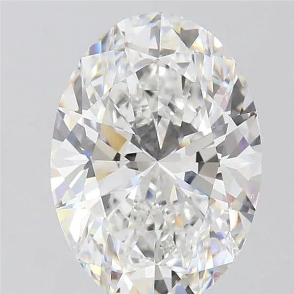 5.10ct Oval Lab Grown Diamond (Colour E, Clarity VVS2, IGI Certified)