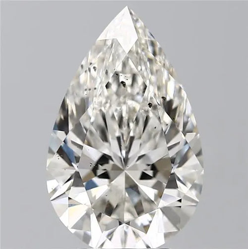 5.11ct Pear Lab Grown Diamond (Colour G, Clarity SI1, IGI Certified)