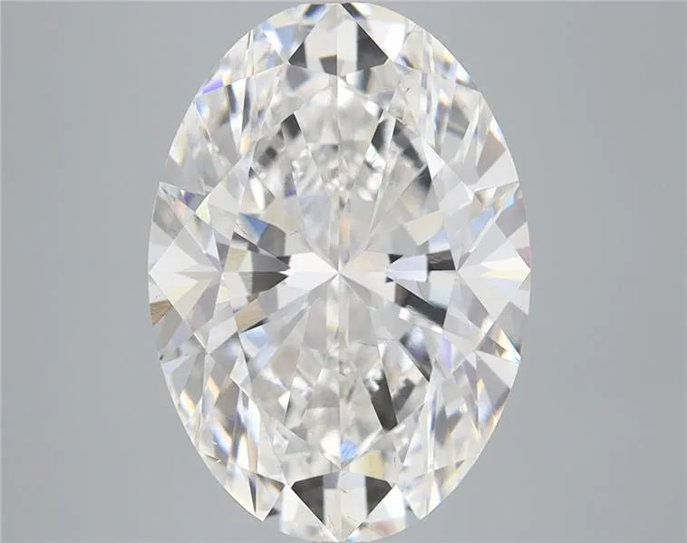 5.12ct Oval Lab Grown Diamond (Colour E, Clarity VS2, IGI Certified)