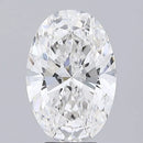 5.12ct Oval Lab Grown Diamond (Colour E, Clarity VVS1, IGI Certified)