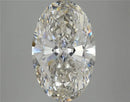 5.13ct Oval Lab Grown Diamond (Colour H, Clarity VS2, IGI Certified)