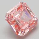 5.16ct Asscher Lab Grown Diamond (Colour Fancy Vivid Pink, Clarity VVS2, IGI Certified)